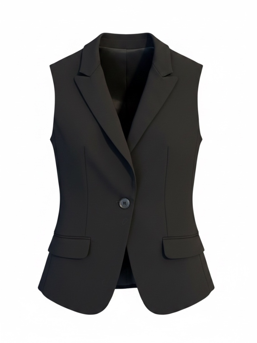 Express Black Sleeveless Blazer Vest XS